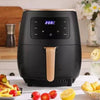 Healthy 6L Air Fryer with LED Display - Oil-Free Cooking - Mega Cart