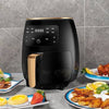 Healthy 6L Air Fryer with LED Display - Oil-Free Cooking - Mega Cart