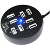 High Speed USB Port Hub 2.0 with 8 Ports - Mega Cart
