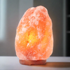 Himalayan Wooden Base Crystal Salt Lamp - Mega Cart
