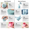 Face Ice Roller and Silicone Scrubber