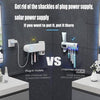 Intelligent Wall-Mounted Toothbrush Steriliser with UV & Solar Charging - Mega Cart