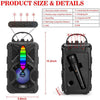 Rechargeable Wireless Speaker with Microphone - Mega Cart