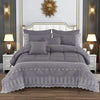 Lace-Trimmed 7 Piece Comforter Set - Mega Cart