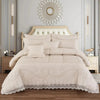Lace-Trimmed 7 Piece Comforter Set - Mega Cart