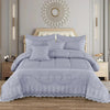Lace-Trimmed 7 Piece Comforter Set - Mega Cart