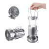 Solar Powered Lantern with Cooling Fan for Camping