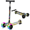 LED Light-Up Kick Scooter for Fun Rides - Mega Cart