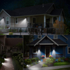 LED Solar Spotlight With Ground Spike - Mega Cart