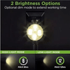 LED Solar Spotlight With Ground Spike - Mega Cart