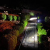 LED Solar Spotlight With Ground Spike - Mega Cart