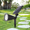 LED Solar Spotlight With Ground Spike - Mega Cart