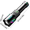Mini Rechargeable Flashlight with Bright Beam - Mega Cart