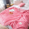 Linea Ultra-Soft Fleece Throw Blanket - Mega Cart