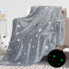 Magic Glow-in-the-Dark Blanket for Kids - Soft & Snuggly - Mega Cart