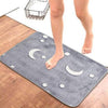 Magic Glow In The Dark Mat - Stars, Moons, and Planets Design - Mega Cart