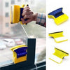 Magnetic Double-Sided Window Cleaner with Safety Cord - Mega Cart