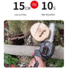 Mini Cordless Rechargeable Chainsaw for Pruning and Wood Cutting - Mega Cart