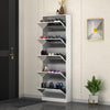 PrimeNest - Mirrored 5 Tier Shoe Storage Cabinet