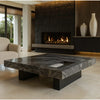 PrimeNest - Black Mirage Modern Coffee Table - Mega Cart