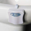 Motion Sensor LED Toilet Nightlight - 8 Colour Options - Mega Cart