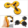 Movable 3 Plates Suction Cup Glass Lifter - Mega Cart