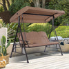 Outdoor Swing Chair with Canopy - Mega Cart