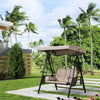 Outdoor Swing Chair with Canopy - Mega Cart
