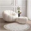 PrimeNest - Pumpkin Leisure Chair with Ottoman