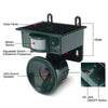 Solar Motion Sensor Animal & Pest Repeller - Mega Cart