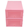 6 Piece Stackable Shoe Storage Boxes - Clear, Space-Saving Organiser (CLEARANCE)