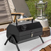 Portable BBQ Grill with Smoker for Outdoor Cooking - Mega Cart