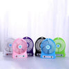 Portable Rechargeable Fan - 3-Speed, USB Powered, Travel-Friendly - Mega Cart
