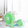 Portable Rechargeable Fan - 3-Speed, USB Powered, Travel-Friendly - Mega Cart