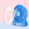 Portable Rechargeable Fan - 3-Speed, USB Powered, Travel-Friendly - Mega Cart