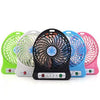 Portable Rechargeable Fan - 3-Speed, USB Powered, Travel-Friendly - Mega Cart