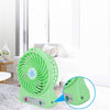 Portable Rechargeable Fan - 3-Speed, USB Powered, Travel-Friendly - Mega Cart