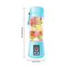Portable Rechargeable Juice Blender with Built-In Power Bank - Mega Cart