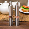 Premium Stainless Steel Salt & Pepper Grinder - Adjustable Coarseness - Mega Cart