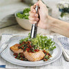 Premium Stainless Steel Salt & Pepper Grinder - Adjustable Coarseness - Mega Cart