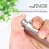 Premium Stainless Steel Salt & Pepper Grinder - Adjustable Coarseness - Mega Cart