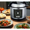 6L Electric Pressure Cooker with Multiple Cooking Functions - Mega Cart