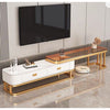 PrimeNest Amira TV Stand - Stylish Glass & Storage Drawers - Mega Cart