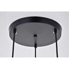 PrimeNest Black Grove 3-Light Pendant - Elegant Lighting Fixture - Mega Cart