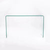 PrimeNest - Clear Glass Narrow Console Table - Mega Cart