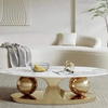 PrimeNest - Double Ball Luxe Coffee Table - Mega Cart
