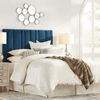 PrimeNest Elara Velvet Headboard - Contemporary Bedroom Elegance - Mega Cart