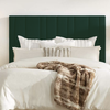 PrimeNest Elara Velvet Headboard - Contemporary Bedroom Elegance - Mega Cart