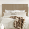 PrimeNest Elara Velvet Headboard - Contemporary Bedroom Elegance - Mega Cart