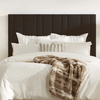 PrimeNest Elara Velvet Headboard - Contemporary Bedroom Elegance - Mega Cart